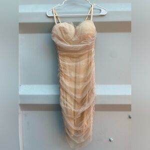 Fashion nova scrunched dress